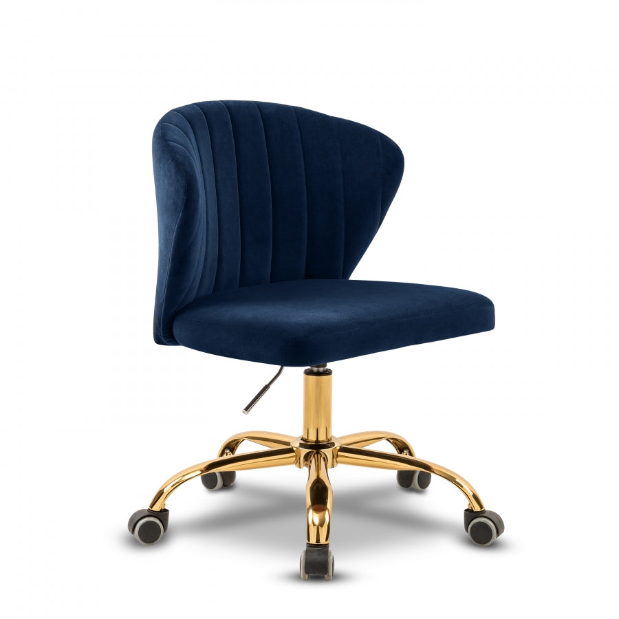 Velvet Upholstered Office Chair