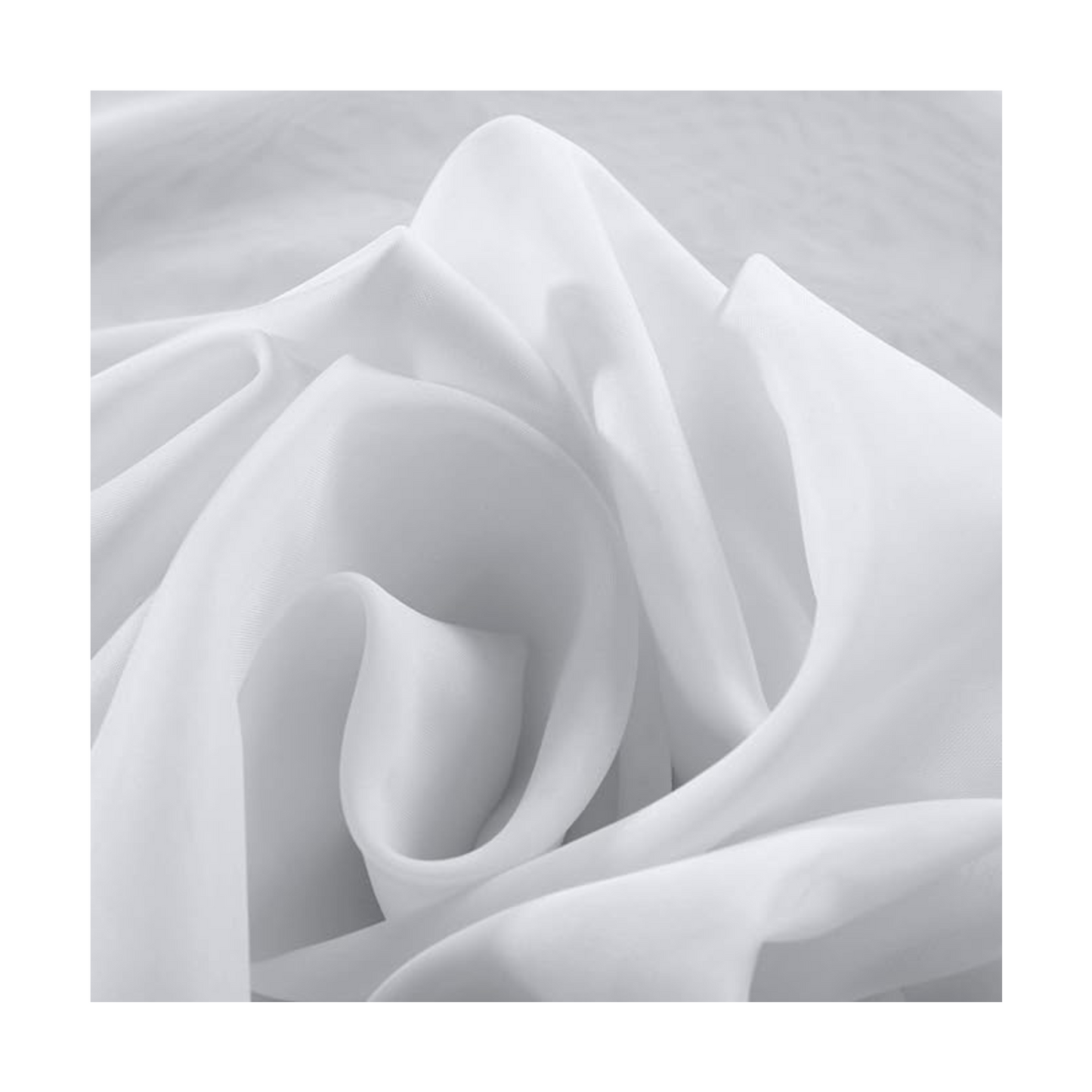 Poly Double Sheer Curtain Panel