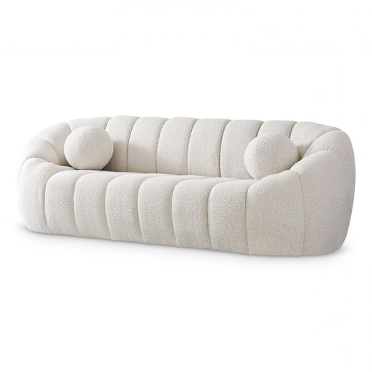 TUFTED BOUCLE SOFA