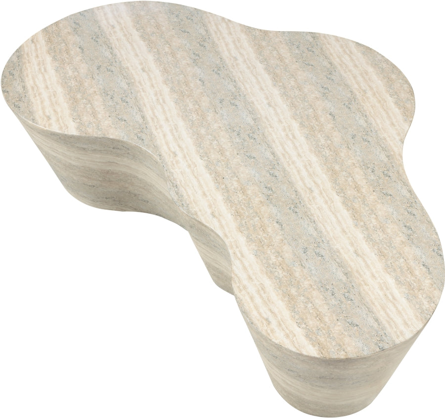 CURVED COFFEE TABLE