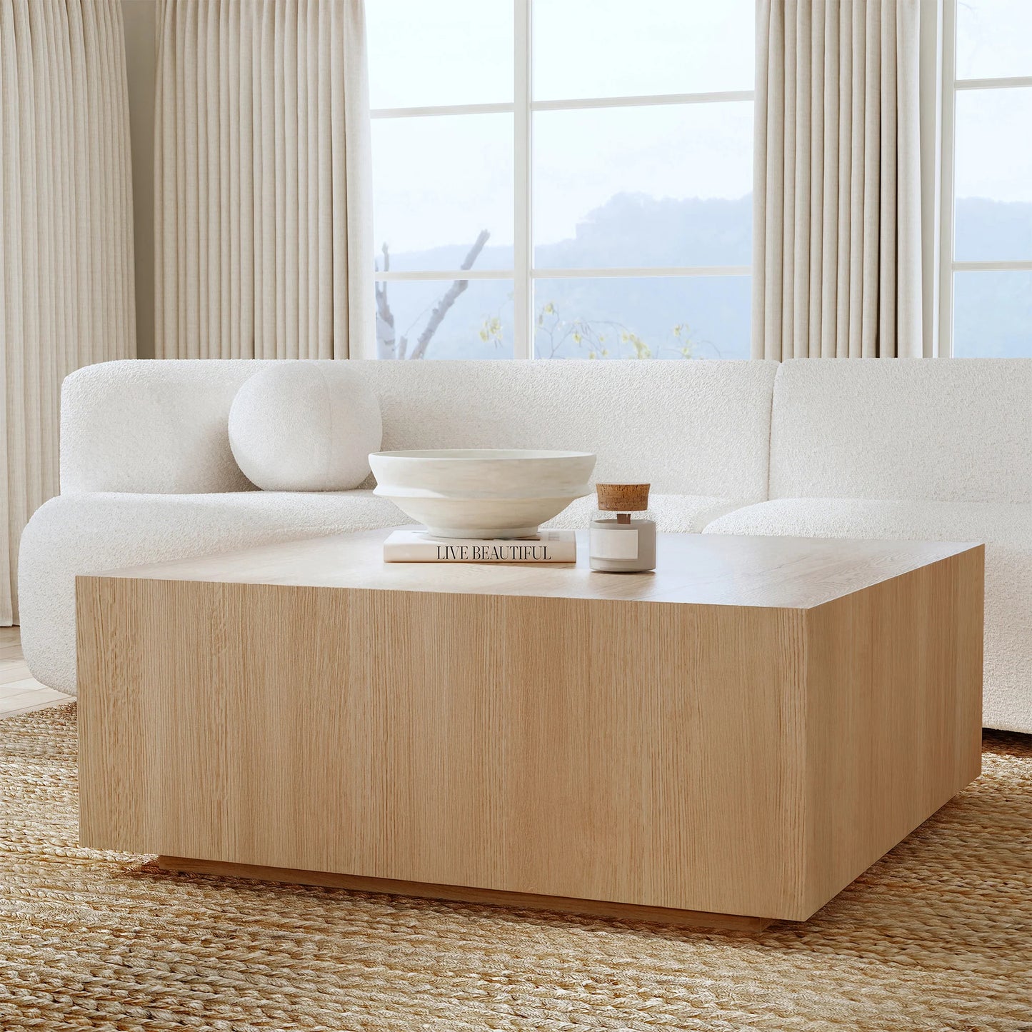 LAINE SQUARE COFFEE TABLE