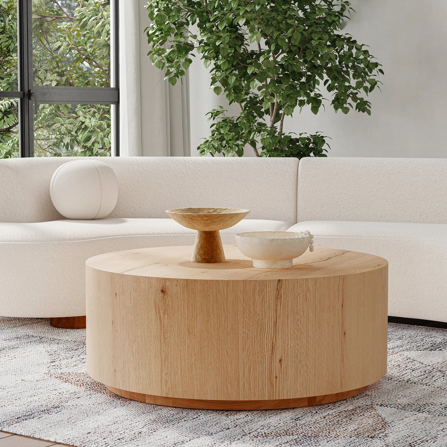 LAINE ROUND COFFEE TABLE