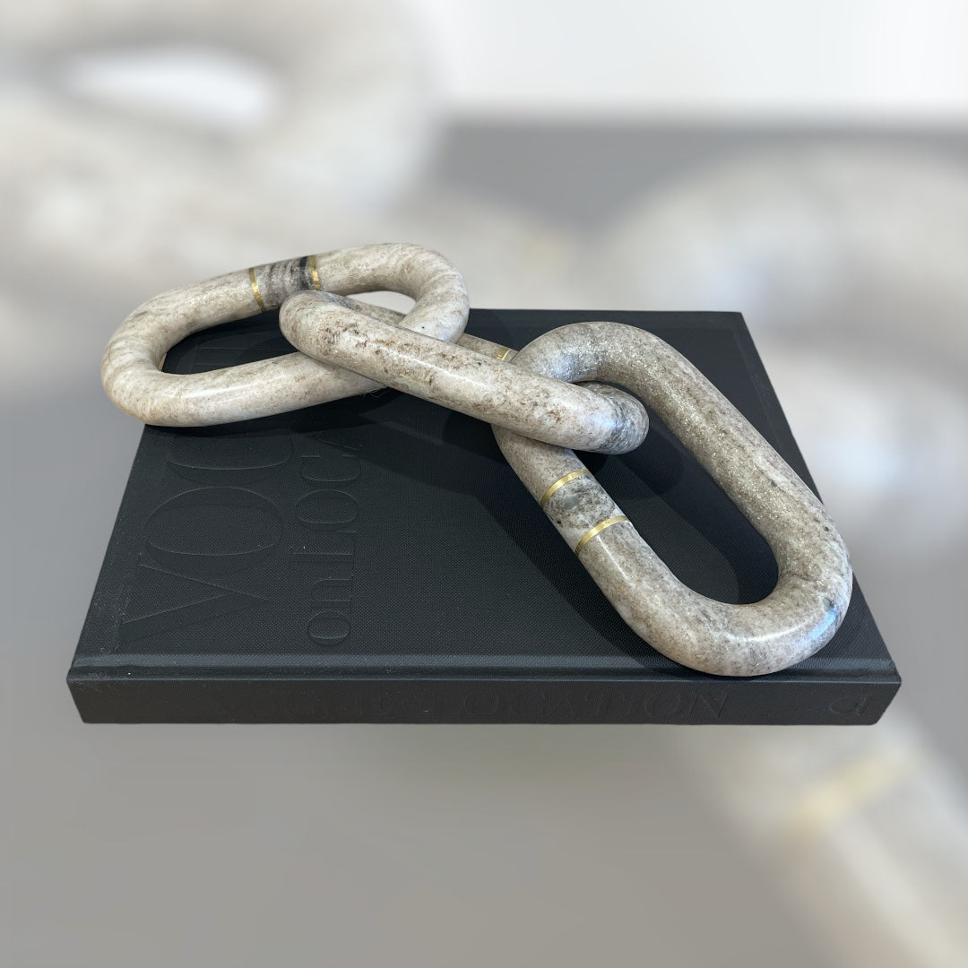 Beige Marble Links