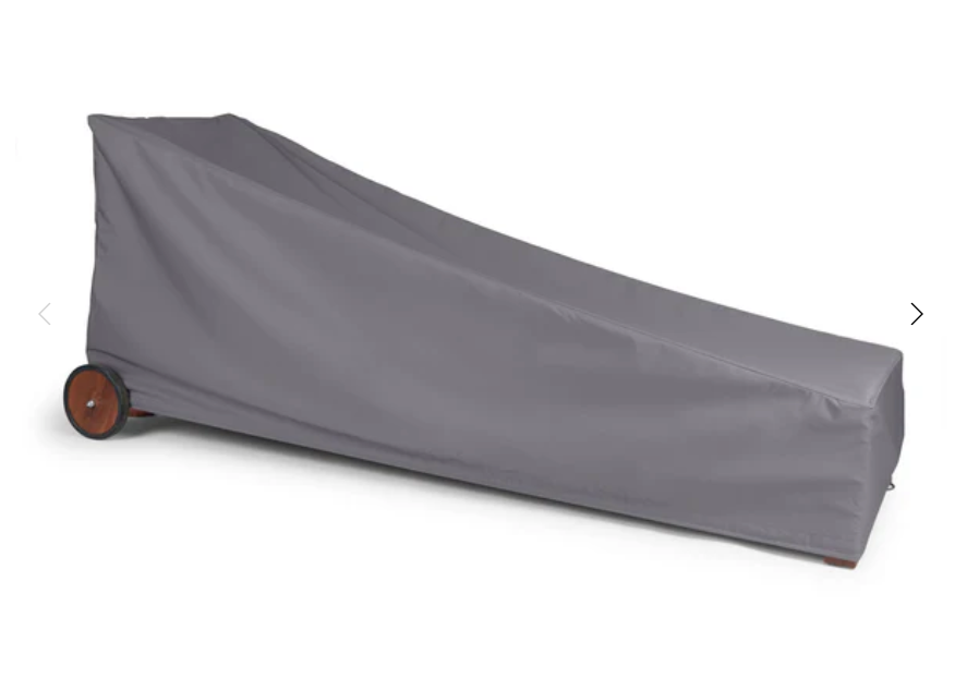 OUTDOOR PAIGE WICKER CHAISE COVER