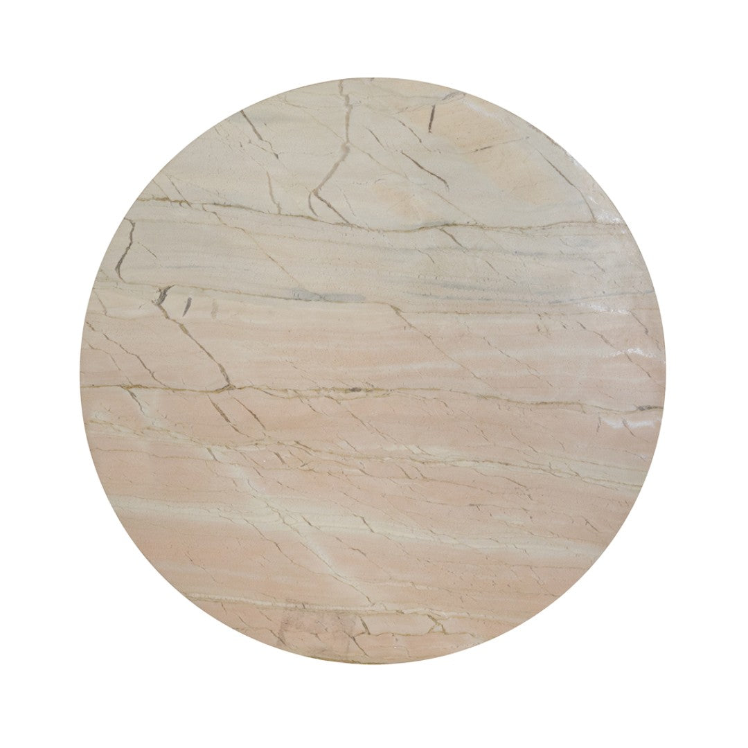 BEIGE MARBLE TABLE