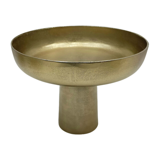 Gold 11" Bowl w/ Stand