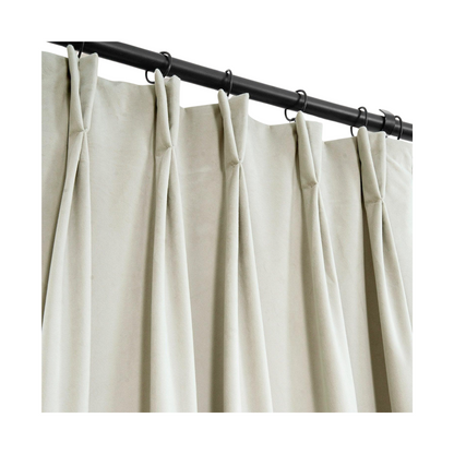 VELVET FRENCH PLEAT PANEL