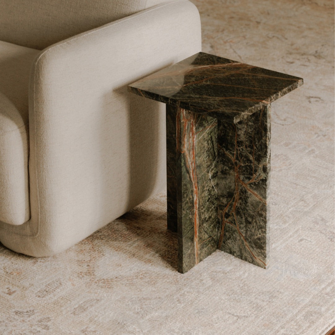 MARBLE SIDE TABLE