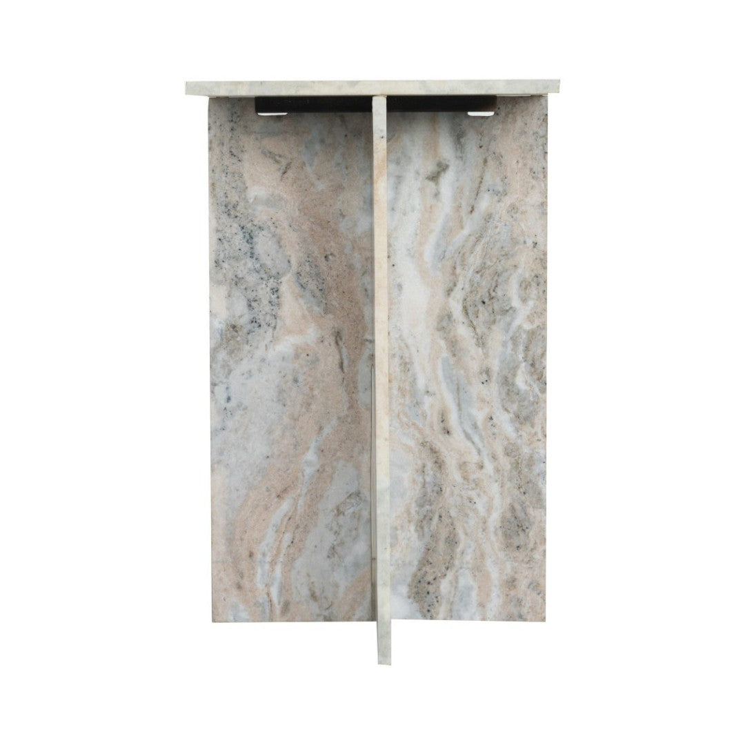 MARBLE SIDE TABLE