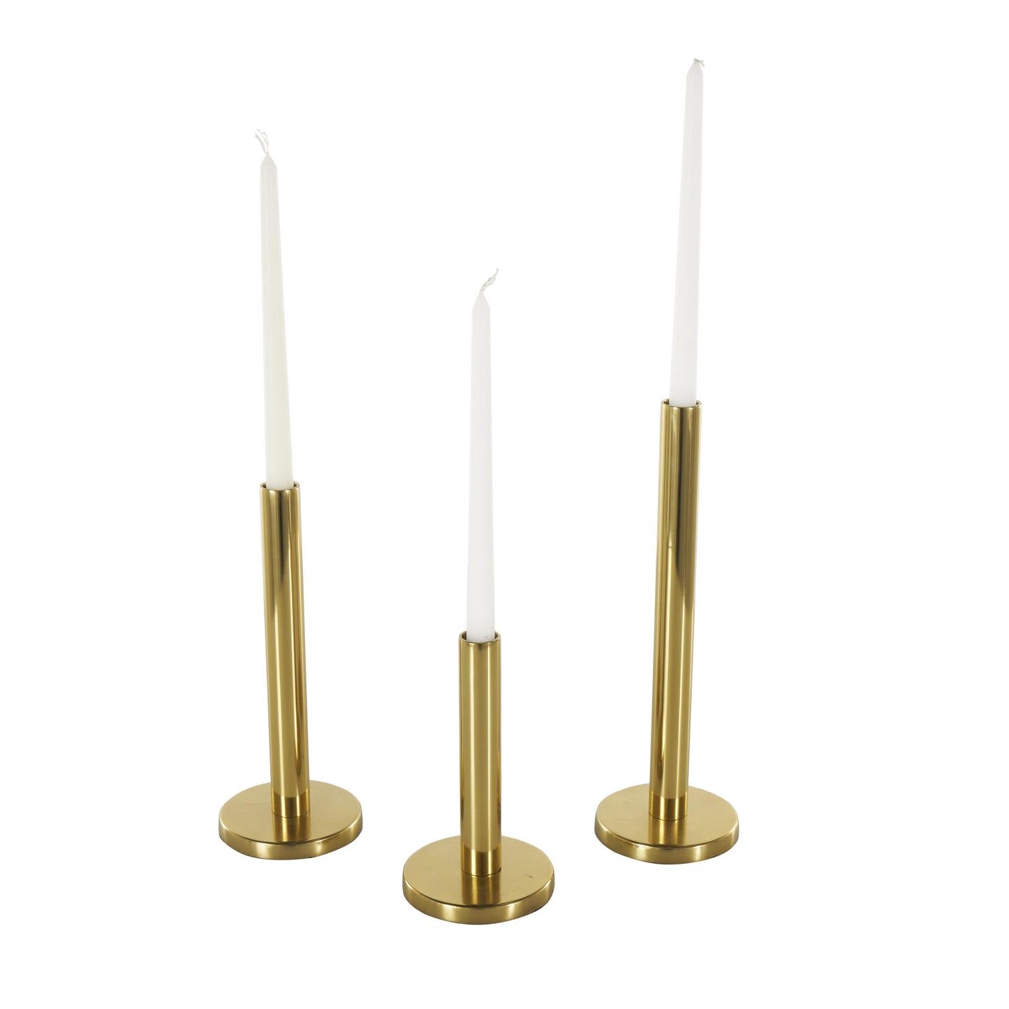 METAL CANDLE HOLDER SET