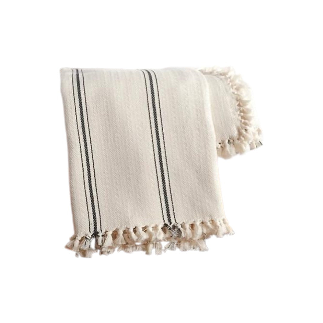 TASSELED THROW