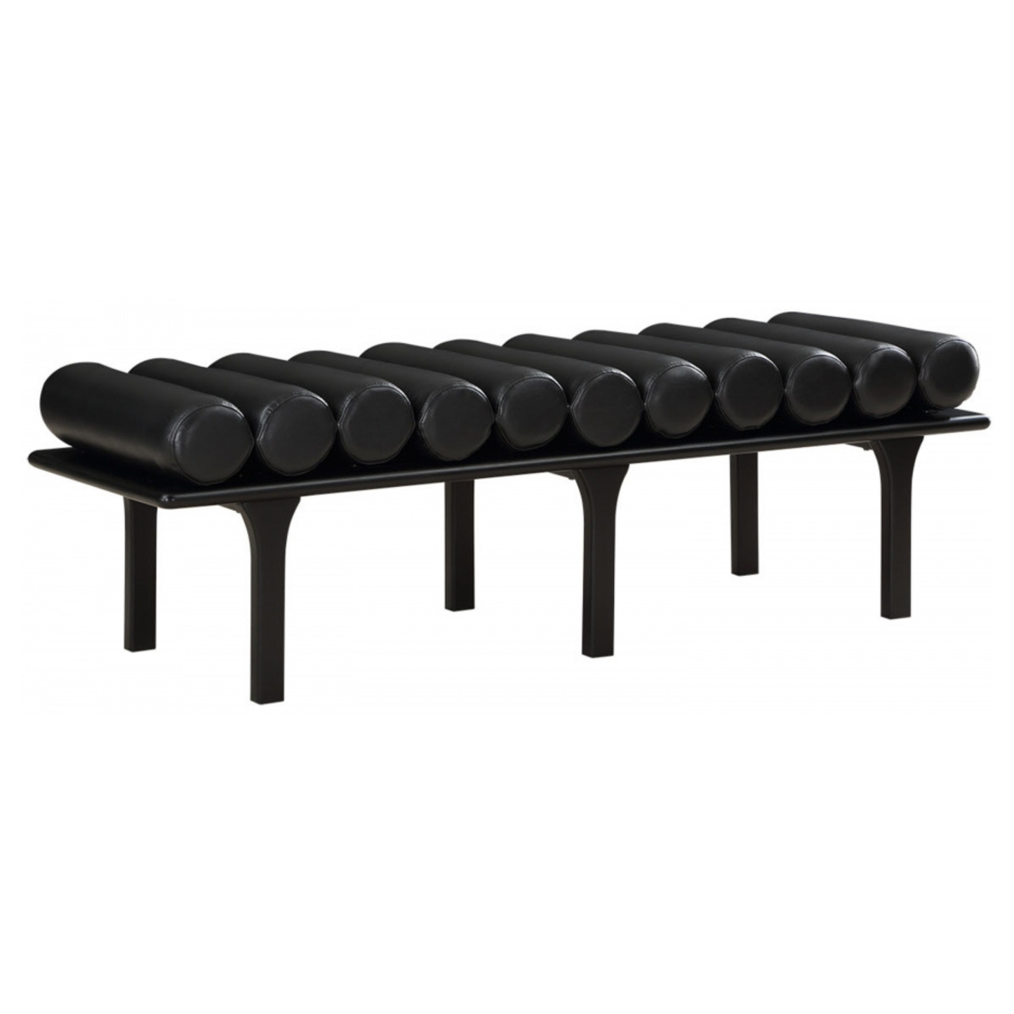 LEATHER WAVE BENCH