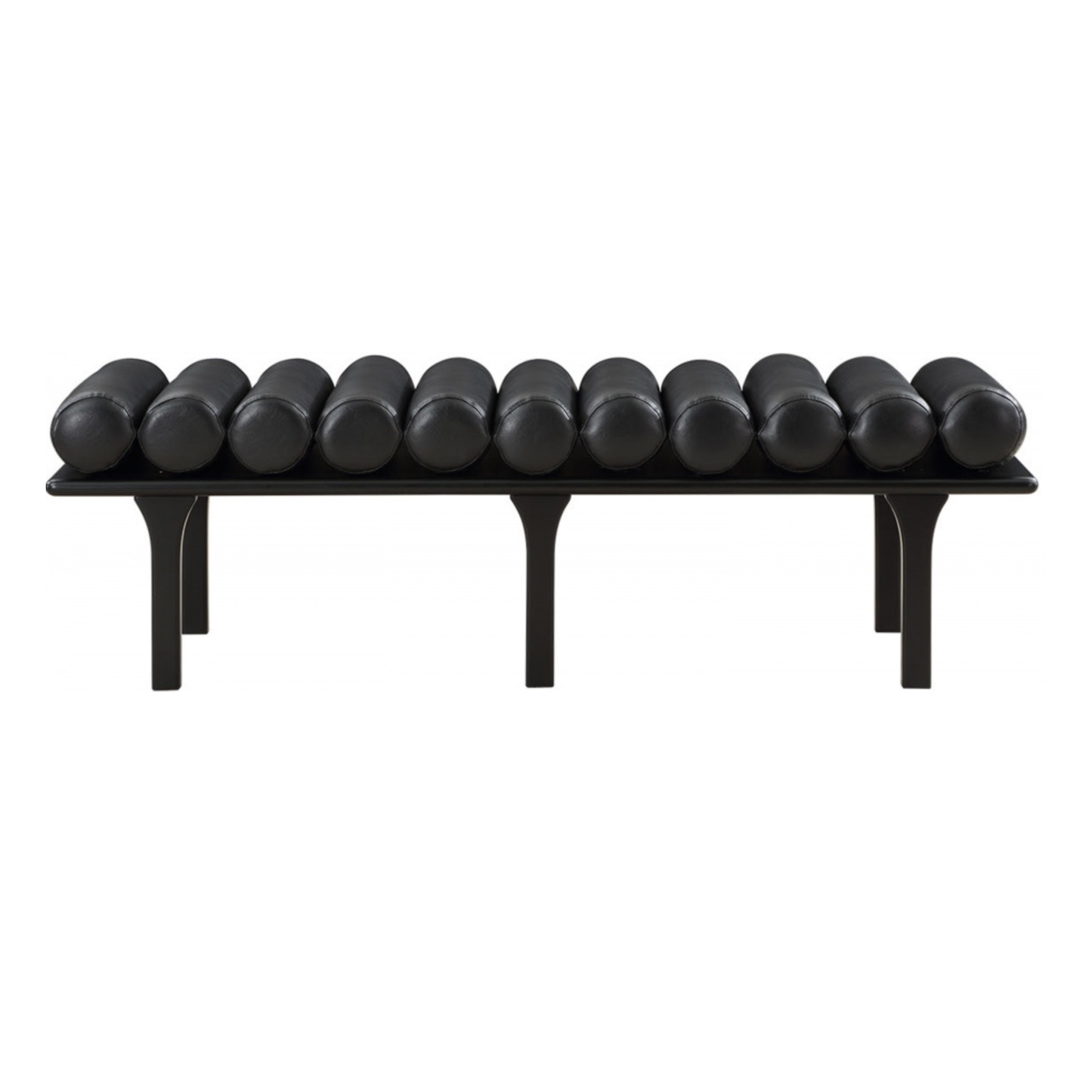 LEATHER WAVE BENCH