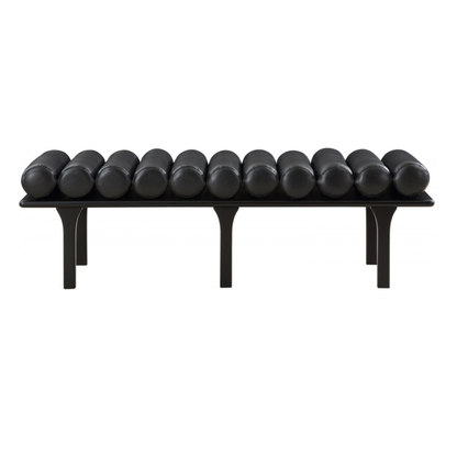 LEATHER WAVE BENCH