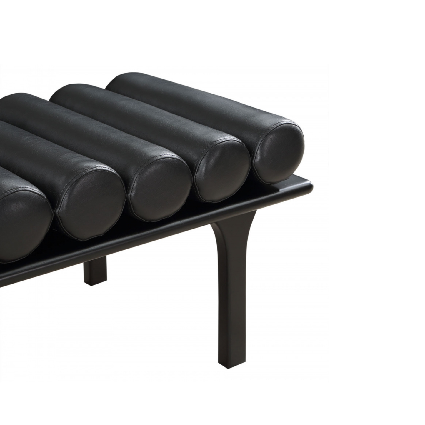 LEATHER WAVE BENCH