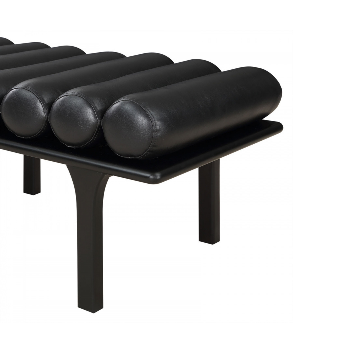 LEATHER WAVE BENCH