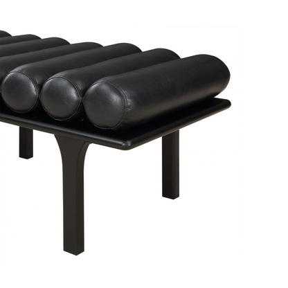 LEATHER WAVE BENCH