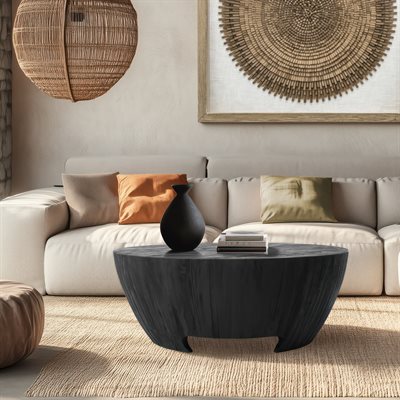 Onyx Drum Coffee Table
