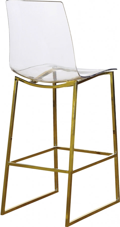 CLEAR LUMEN COUNTER STOOL