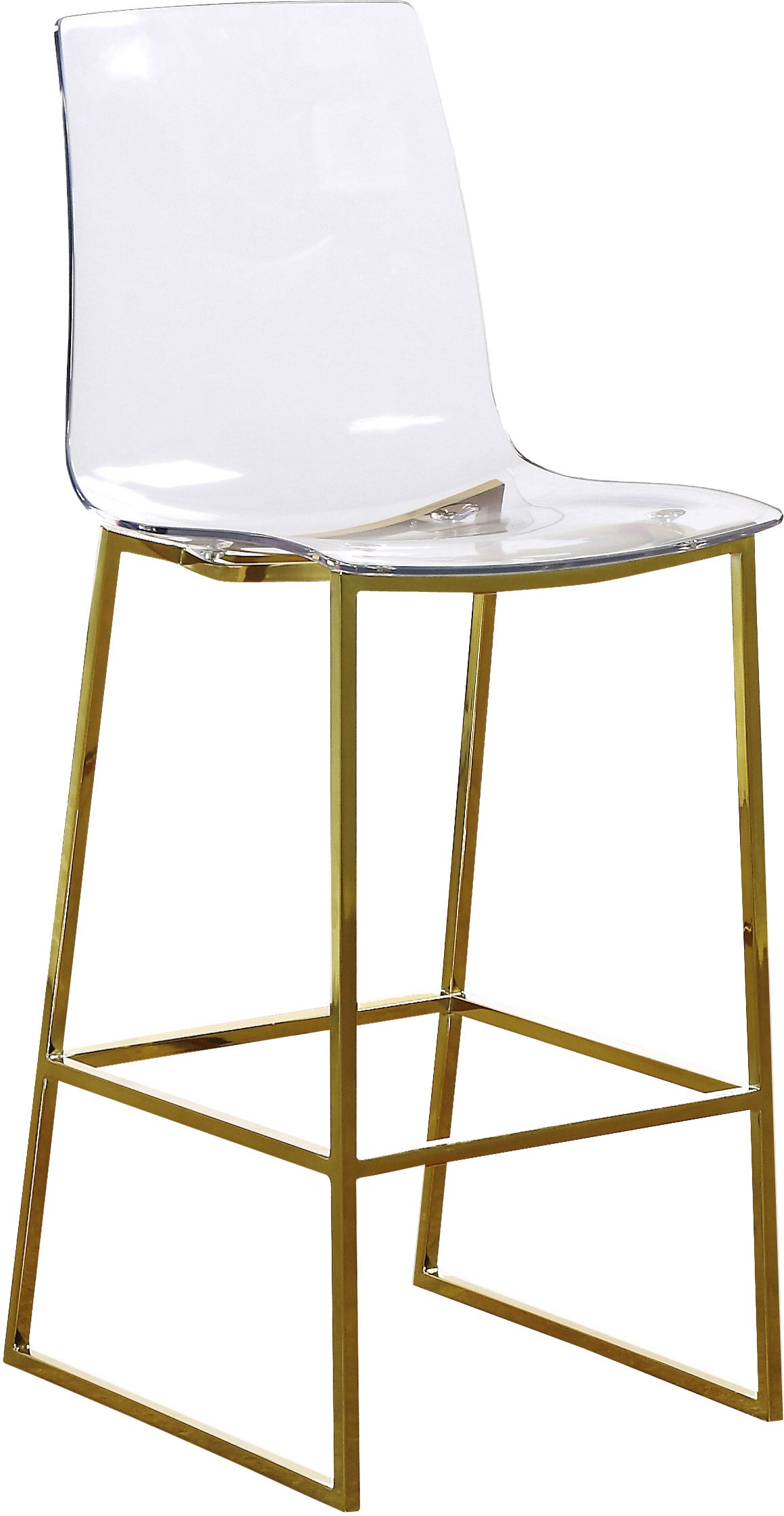CLEAR LUMEN COUNTER STOOL