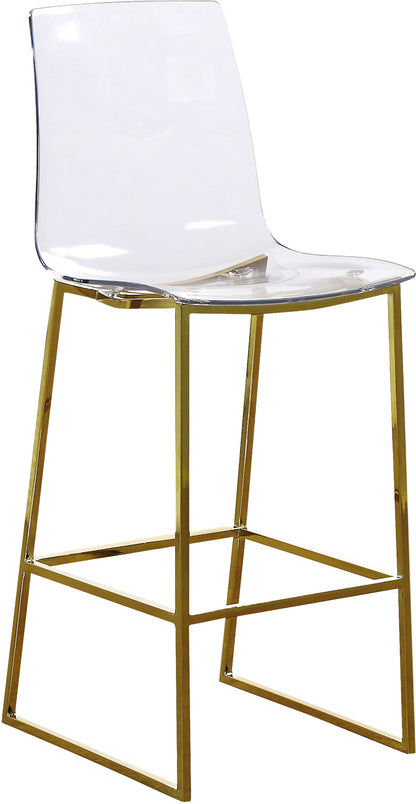 CLEAR LUMEN COUNTER STOOL