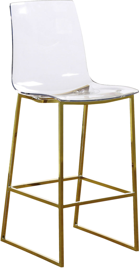 CLEAR LUMEN COUNTER STOOL