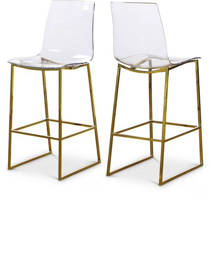 CLEAR LUMEN COUNTER STOOL