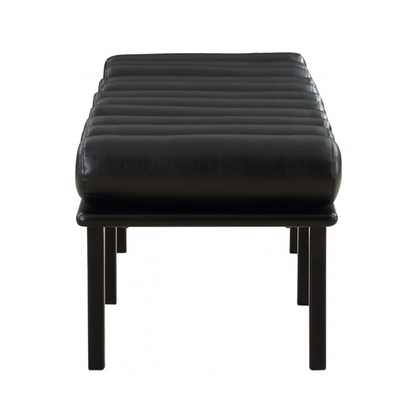LEATHER WAVE BENCH