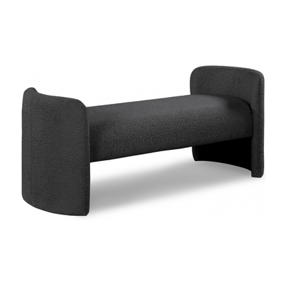 BOUCLE ARMED BENCH