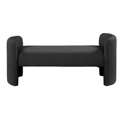 BOUCLE ARMED BENCH