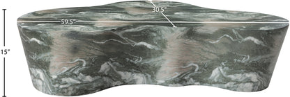 CURVED COFFEE TABLE