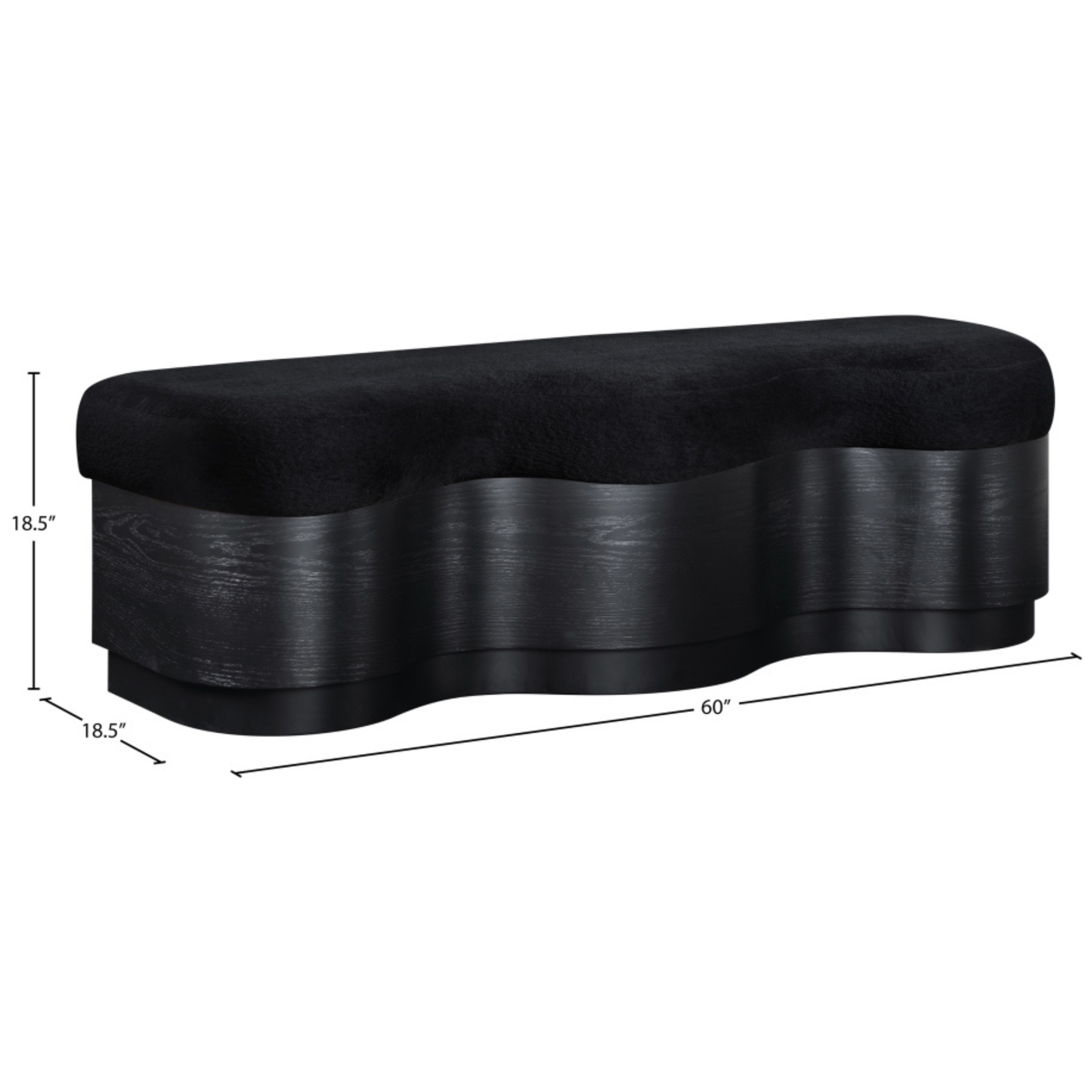 CURVED BASE BENCH