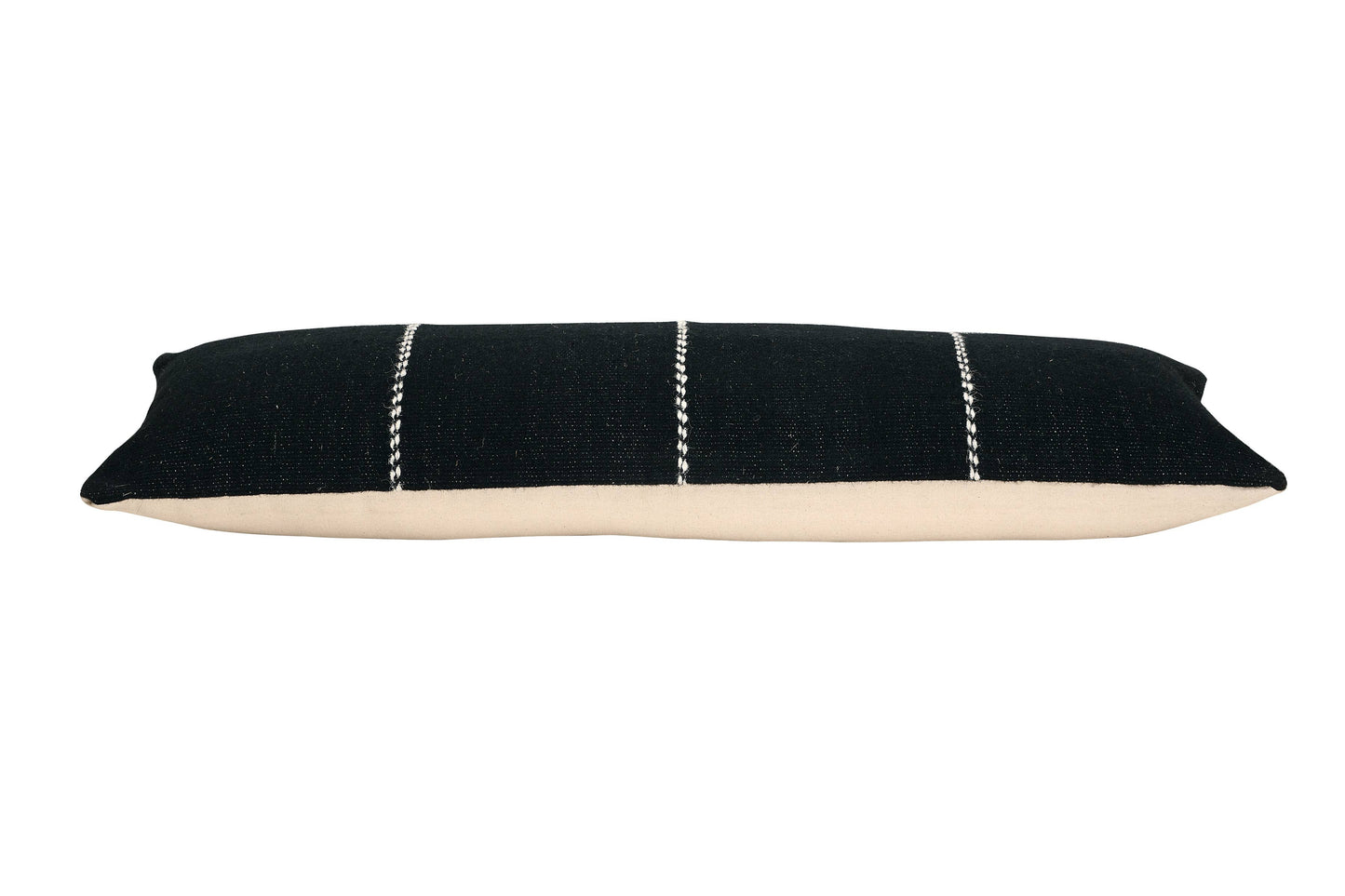 BLACK/WHITE STRIPED LUMBAR