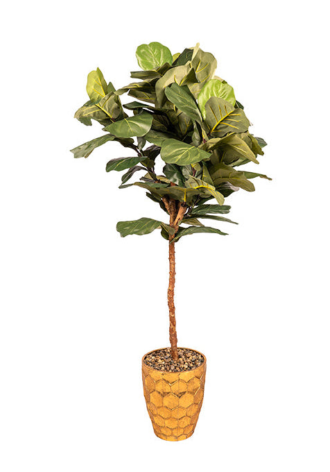 7' FIDDLE LEAF TREE W/ PLANTER