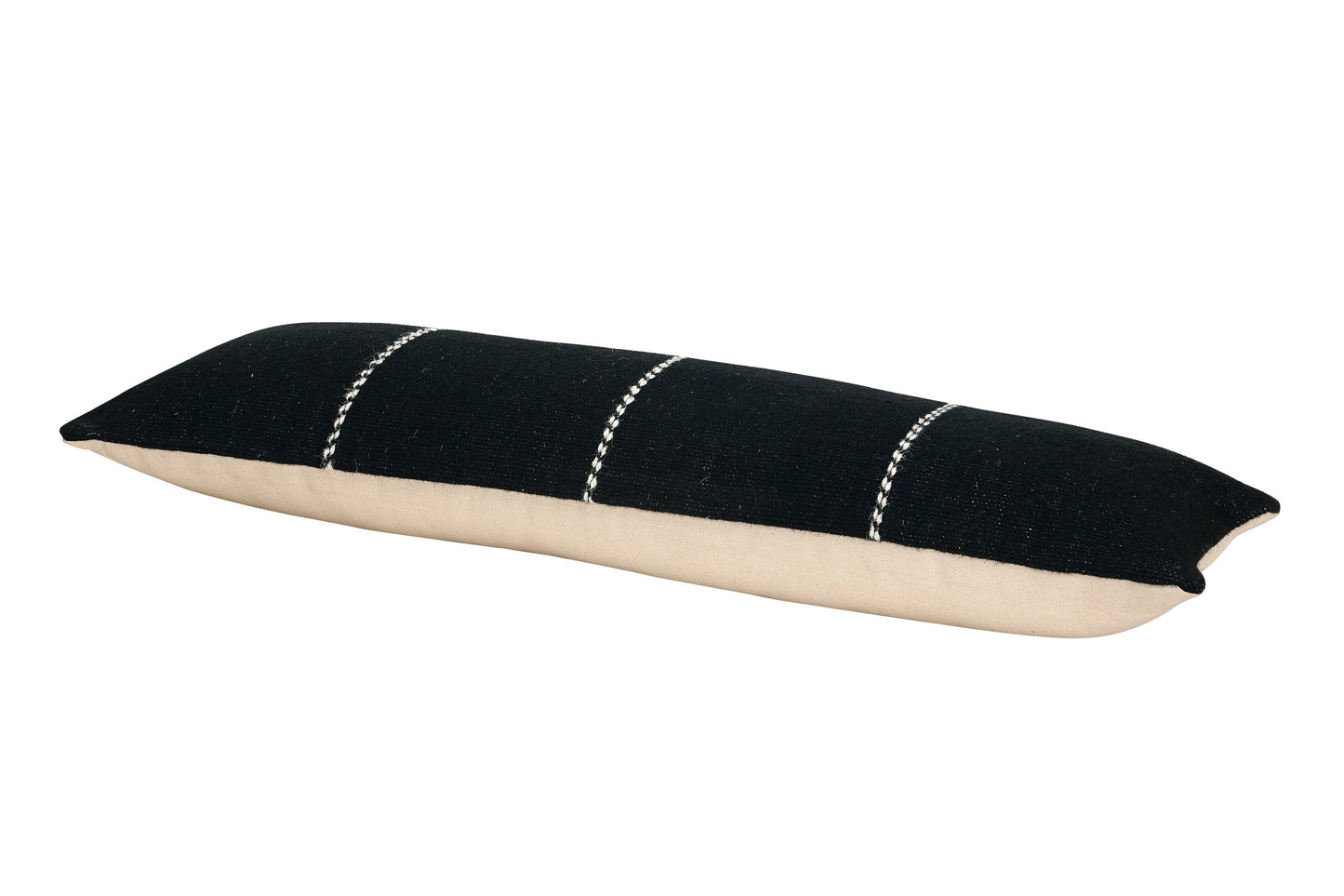 BLACK/WHITE STRIPED LUMBAR