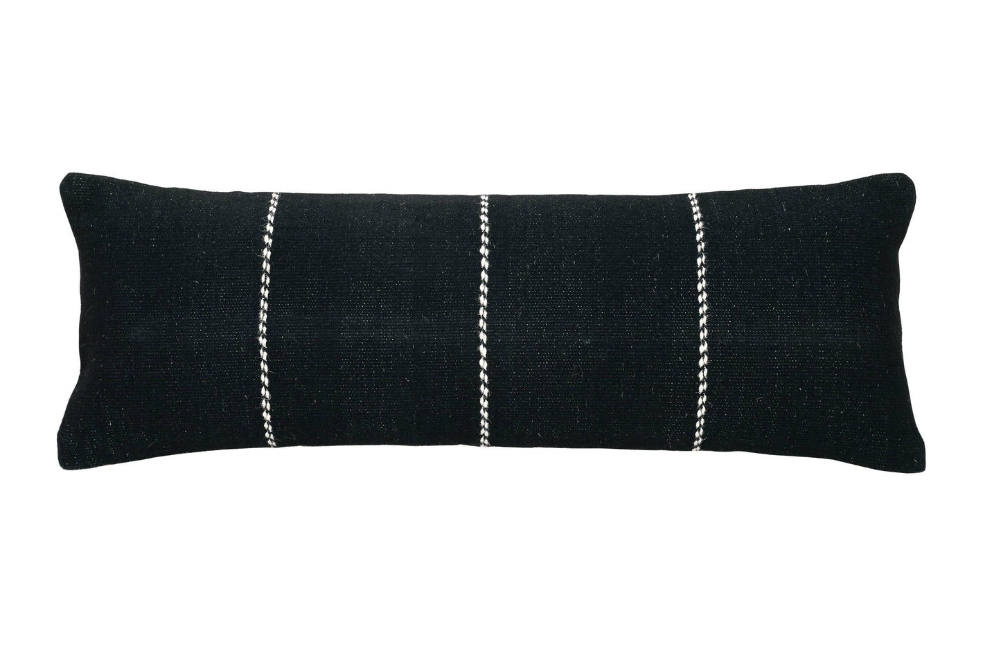 BLACK/WHITE STRIPED LUMBAR
