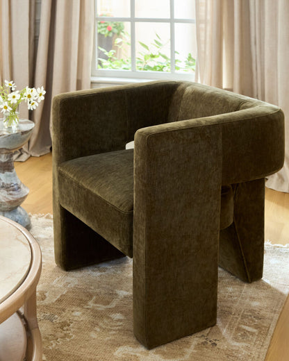 VERN OLIVE CHAIR