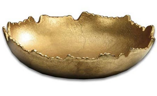 Gilded Texture Bowl