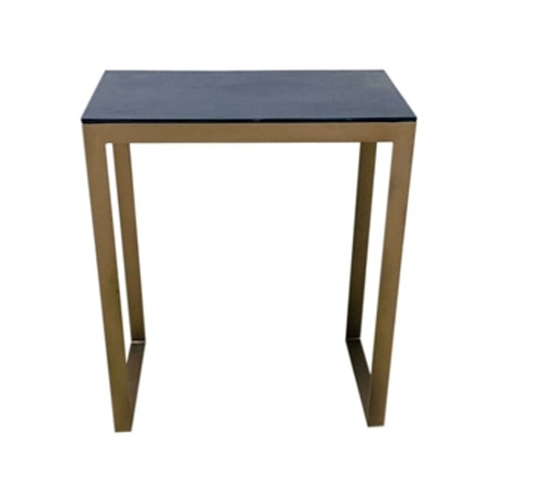 METAL SIDE TABLE