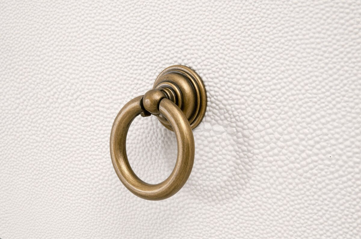 STRAND SHAGREEN 2-DRAWER NIGHSTAND