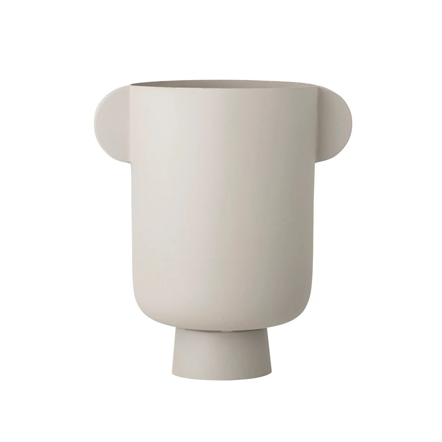 Metal Vase with Handles