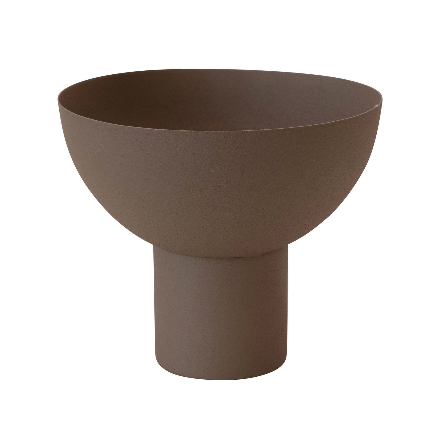 Brown Metal Bowl